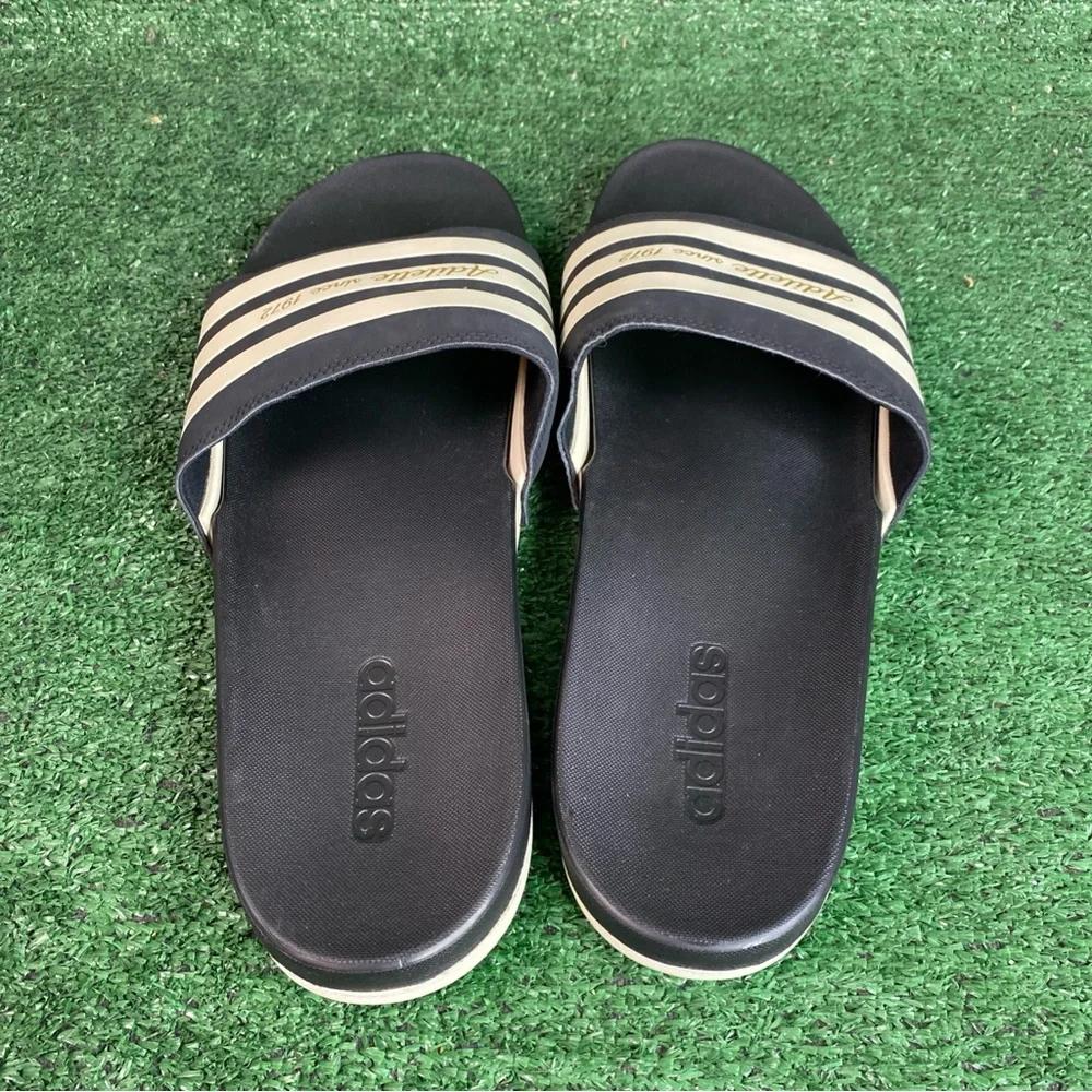 ADIDAS Adilette Comfort 50th Anniversary Mens Size 18 Sandals Slipper GW5966